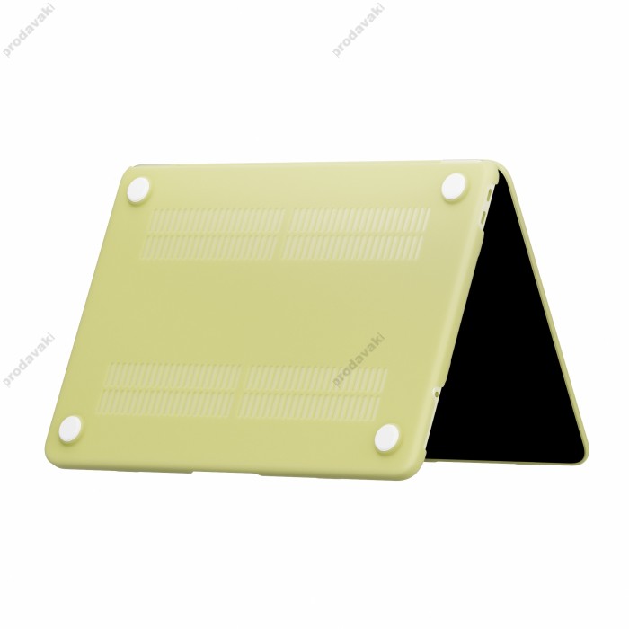 Чохол накладка HardShell Case для MacBook NEO 13 2026 Матовий Yellow